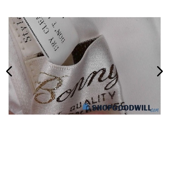 Beautiful Bonny wedding dress great for curves Size 16 Good Condition strapless - Picture 5 of 16